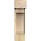 Ekena Millwork Imperial Block Rough Sawn Bracket w/ Offset Brace, Douglas Fir, 6"W x 14"D x 22"H BKT0604X14X22IMP05RDF - alternate 3